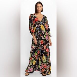 Johnny Was Metalli Notte Long Dress